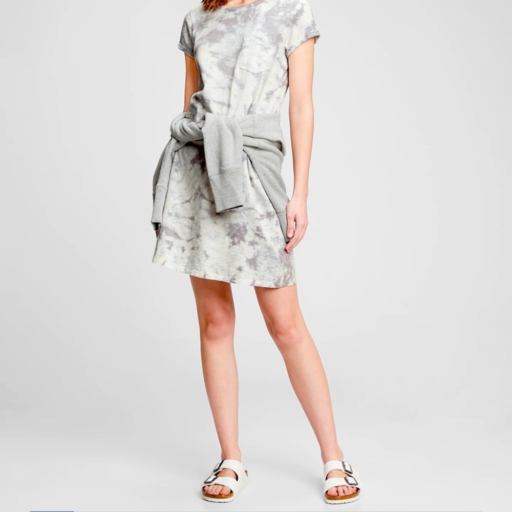 GAP tie-dye T-Shirt Dress- Size Large